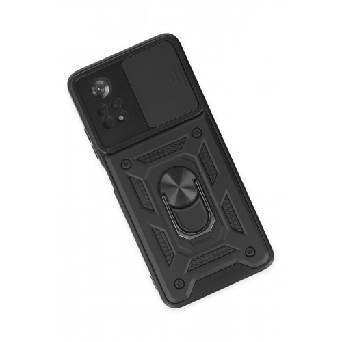 Newface Xiaomi Poco X4 Pro 5G Kılıf Pars Lens Yüzüklü Silikon - Siyah Newface Xiaomi Poco X4 Pro 5G Kılıf Pars Lens Yüzüklü Silikon - Siyah