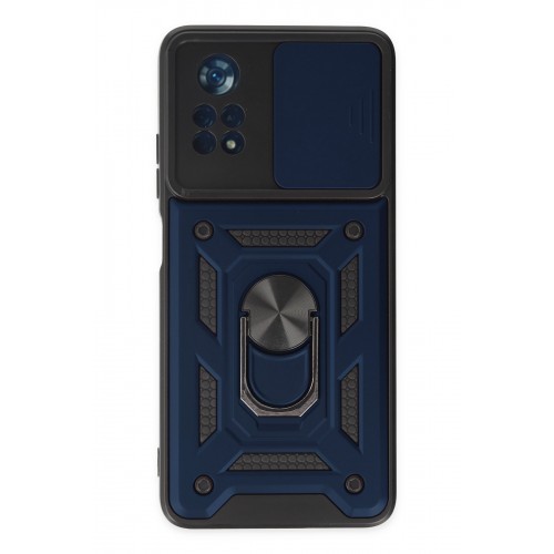 Newface Xiaomi Poco X4 Pro 5G Kılıf Pars Lens Yüzüklü Silikon - Lacivert Newface Xiaomi Poco X4 Pro 5G Kılıf Pars Lens Yüzüklü Silikon - Lacivert