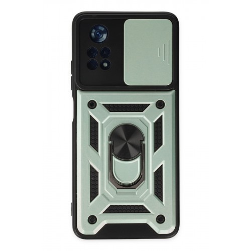 Newface Xiaomi Poco X4 Pro 5G Kılıf Pars Lens Yüzüklü Silikon - Yeşil Newface Xiaomi Poco X4 Pro 5G Kılıf Pars Lens Yüzüklü Silikon - Yeşil