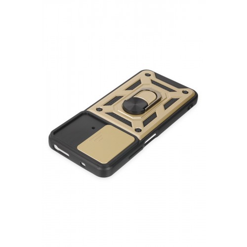 Newface Xiaomi Poco M4 Pro 4G Kılıf Pars Lens Yüzüklü Silikon - Gold Newface Xiaomi Poco M4 Pro 4G Kılıf Pars Lens Yüzüklü Silikon - Gold