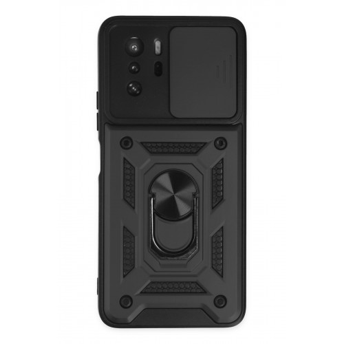 Newface Xiaomi Poco X3 GT Kılıf Pars Lens Yüzüklü Silikon - Siyah Newface Xiaomi Poco X3 GT Kılıf Pars Lens Yüzüklü Silikon - Siyah