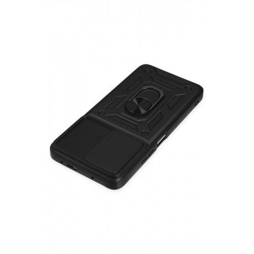 Newface Xiaomi Poco X3 GT Kılıf Pars Lens Yüzüklü Silikon - Siyah Newface Xiaomi Poco X3 GT Kılıf Pars Lens Yüzüklü Silikon - Siyah