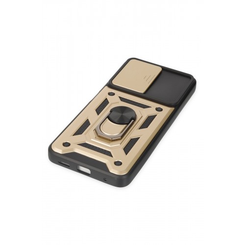 Newface Xiaomi Poco X3 GT Kılıf Pars Lens Yüzüklü Silikon - Gold Newface Xiaomi Poco X3 GT Kılıf Pars Lens Yüzüklü Silikon - Gold