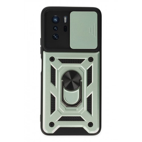 Newface Xiaomi Poco X3 GT Kılıf Pars Lens Yüzüklü Silikon - Yeşil Newface Xiaomi Poco X3 GT Kılıf Pars Lens Yüzüklü Silikon - Yeşil