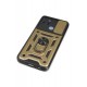 Newface Realme C25Y Kılıf Pars Lens Yüzüklü Silikon - Gold Newface Realme C25Y Kılıf Pars Lens Yüzüklü Silikon - Gold