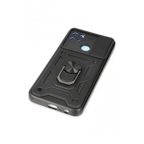 Newface Realme C21Y Kılıf Pars Lens Yüzüklü Silikon - Siyah Newface Realme C21Y Kılıf Pars Lens Yüzüklü Silikon - Siyah