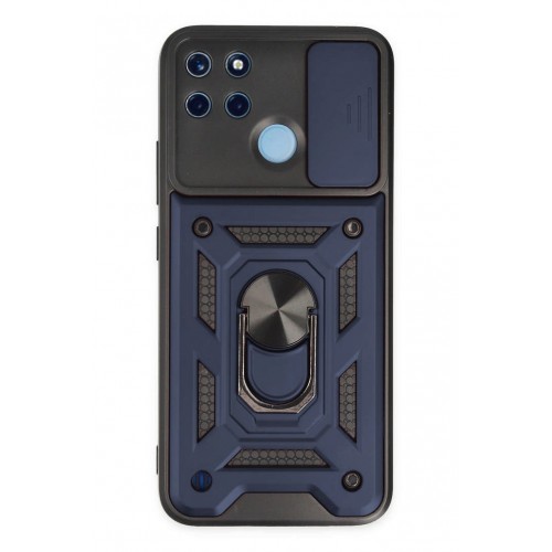 Newface Realme C21Y Kılıf Pars Lens Yüzüklü Silikon - Lacivert Newface Realme C21Y Kılıf Pars Lens Yüzüklü Silikon - Lacivert
