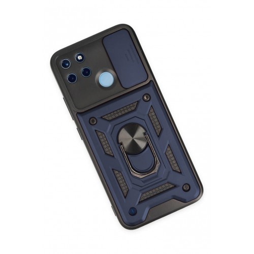Newface Realme C21Y Kılıf Pars Lens Yüzüklü Silikon - Lacivert Newface Realme C21Y Kılıf Pars Lens Yüzüklü Silikon - Lacivert