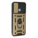 Newface Realme C21Y Kılıf Pars Lens Yüzüklü Silikon - Gold Newface Realme C21Y Kılıf Pars Lens Yüzüklü Silikon - Gold