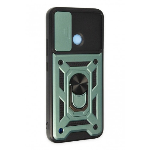 Newface Realme C21Y Kılıf Pars Lens Yüzüklü Silikon - Yeşil Newface Realme C21Y Kılıf Pars Lens Yüzüklü Silikon - Yeşil