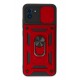 Newface Samsung Galaxy A03 Kılıf Pars Lens Yüzüklü Silikon - Kırmızı Newface Samsung Galaxy A03 Kılıf Pars Lens Yüzüklü Silikon - Kırmızı