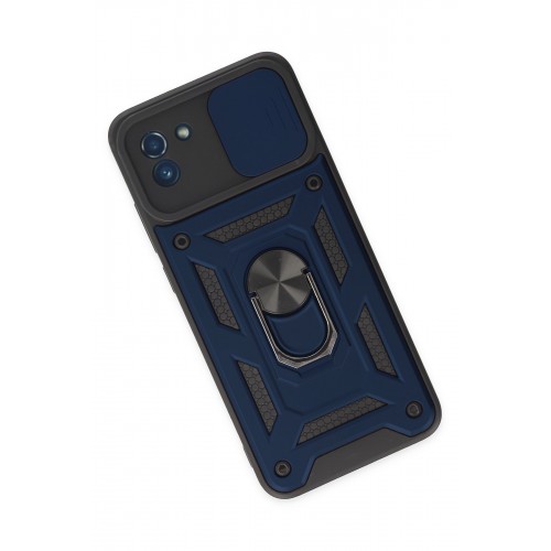 Newface Samsung Galaxy A03 Kılıf Pars Lens Yüzüklü Silikon - Lacivert Newface Samsung Galaxy A03 Kılıf Pars Lens Yüzüklü Silikon - Lacivert