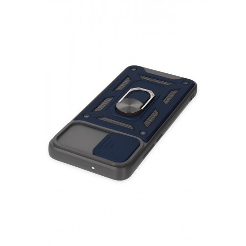 Newface Samsung Galaxy A03 Kılıf Pars Lens Yüzüklü Silikon - Lacivert Newface Samsung Galaxy A03 Kılıf Pars Lens Yüzüklü Silikon - Lacivert