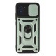 Newface Samsung Galaxy A03 Kılıf Pars Lens Yüzüklü Silikon - Yeşil Newface Samsung Galaxy A03 Kılıf Pars Lens Yüzüklü Silikon - Yeşil