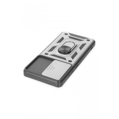 Newface Samsung Galaxy S20 FE Kılıf Pars Lens Yüzüklü Silikon - Gümüş Newface Samsung Galaxy S20 FE Kılıf Pars Lens Yüzüklü Silikon - Gümüş
