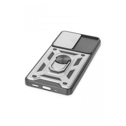 Newface Samsung Galaxy S20 FE Kılıf Pars Lens Yüzüklü Silikon - Gümüş Newface Samsung Galaxy S20 FE Kılıf Pars Lens Yüzüklü Silikon - Gümüş