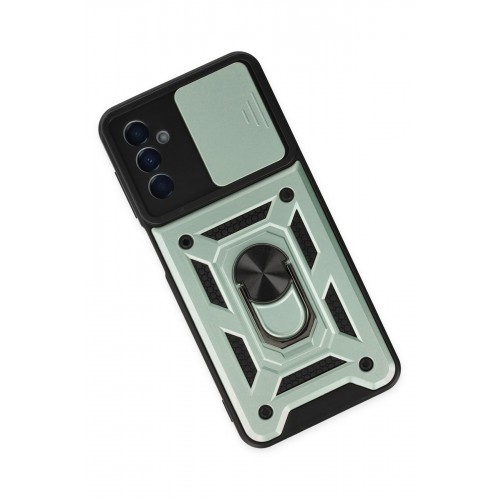 Newface Samsung Galaxy A04S Kılıf Pars Lens Yüzüklü Silikon - Yeşil Newface Samsung Galaxy A04S Kılıf Pars Lens Yüzüklü Silikon - Yeşil