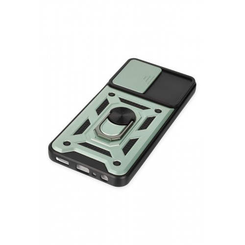 Newface Samsung Galaxy A04S Kılıf Pars Lens Yüzüklü Silikon - Yeşil Newface Samsung Galaxy A04S Kılıf Pars Lens Yüzüklü Silikon - Yeşil