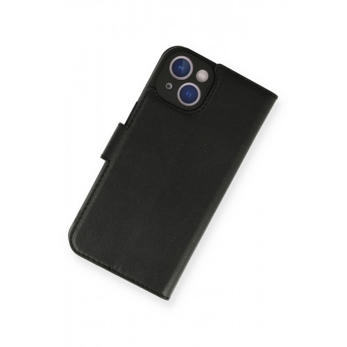 Newface iPhone 14 Kılıf Trend S Plus Kapaklı Kılıf - Siyah Newface iPhone 14 Kılıf Trend S Plus Kapaklı Kılıf - Siyah