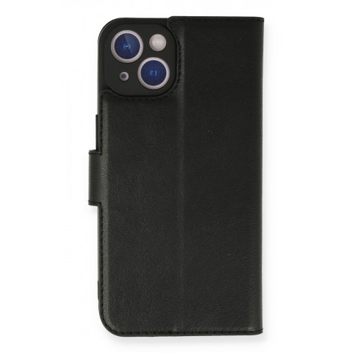 Newface iPhone 14 Kılıf Trend S Plus Kapaklı Kılıf - Siyah Newface iPhone 14 Kılıf Trend S Plus Kapaklı Kılıf - Siyah