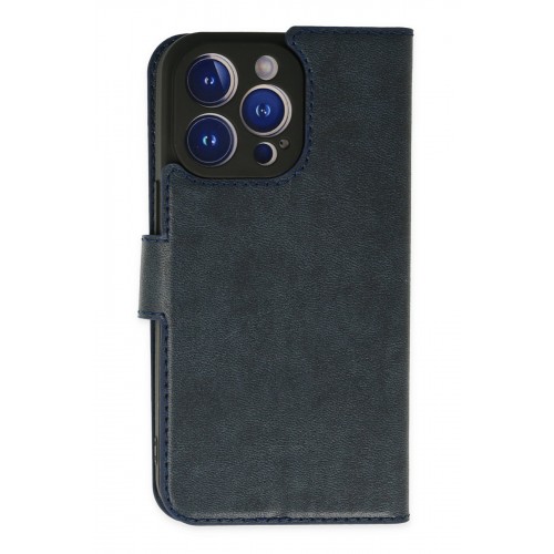 Newface iPhone 14 Pro Max Kılıf Trend S Plus Kapaklı Kılıf - Lacivert Newface iPhone 14 Pro Max Kılıf Trend S Plus Kapaklı Kılıf - Lacivert