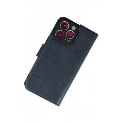 Newface iPhone 14 Pro Max Kılıf Trend S Plus Kapaklı Kılıf - Lacivert Newface iPhone 14 Pro Max Kılıf Trend S Plus Kapaklı Kılıf - Lacivert