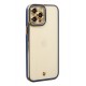 Newface iPhone 12 Pro Kılıf Liva Lens Silikon - Mavi Newface iPhone 12 Pro Kılıf Liva Lens Silikon - Mavi