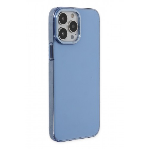 Newface iPhone 14 Pro Kılıf Anka PC Sert Metal Kapak - Mavi Newface iPhone 14 Pro Kılıf Anka PC Sert Metal Kapak - Mavi