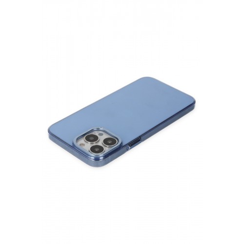 Newface iPhone 14 Pro Kılıf Anka PC Sert Metal Kapak - Mavi Newface iPhone 14 Pro Kılıf Anka PC Sert Metal Kapak - Mavi