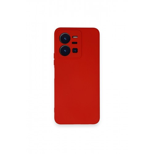 Newface Vivo Y35 Kılıf Nano içi Kadife Silikon - Kırmızı Newface Vivo Y35 Kılıf Nano içi Kadife Silikon - Kırmızı
