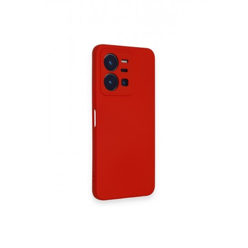 Newface Vivo Y35 Kılıf Nano içi Kadife Silikon - Kırmızı Newface Vivo Y35 Kılıf Nano içi Kadife Silikon - Kırmızı