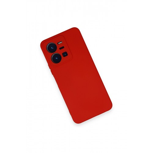 Newface Vivo Y35 Kılıf Nano içi Kadife Silikon - Kırmızı Newface Vivo Y35 Kılıf Nano içi Kadife Silikon - Kırmızı