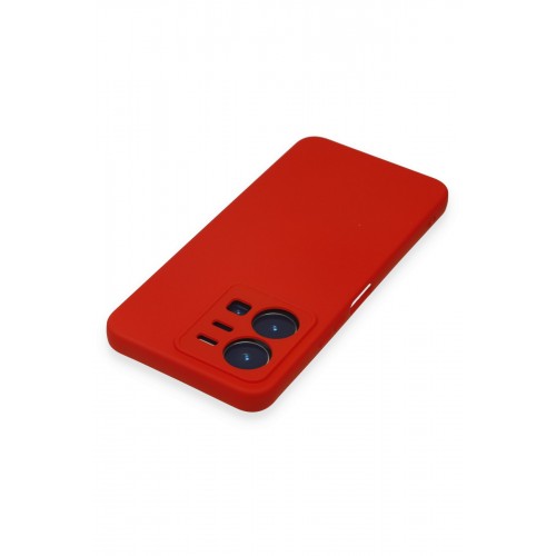 Newface Vivo Y35 Kılıf Nano içi Kadife Silikon - Kırmızı Newface Vivo Y35 Kılıf Nano içi Kadife Silikon - Kırmızı