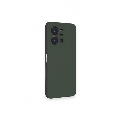 Newface Vivo Y35 Kılıf Nano içi Kadife Silikon - Koyu Yeşil Newface Vivo Y35 Kılıf Nano içi Kadife Silikon - Koyu Yeşil