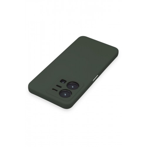 Newface Vivo Y35 Kılıf Nano içi Kadife Silikon - Koyu Yeşil Newface Vivo Y35 Kılıf Nano içi Kadife Silikon - Koyu Yeşil