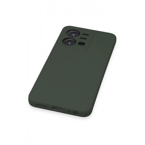 Newface Vivo Y35 Kılıf Nano içi Kadife Silikon - Koyu Yeşil Newface Vivo Y35 Kılıf Nano içi Kadife Silikon - Koyu Yeşil