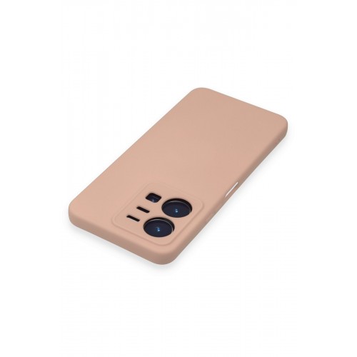 Newface Vivo Y35 Kılıf Nano içi Kadife Silikon - Pudra Newface Vivo Y35 Kılıf Nano içi Kadife Silikon - Pudra