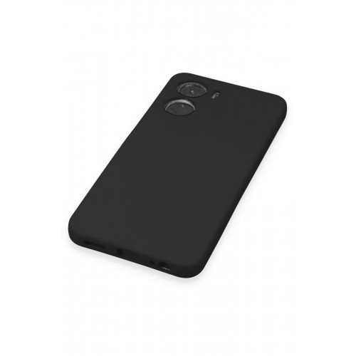 Newface Vivo Y16 Kılıf Nano içi Kadife Silikon - Siyah Newface Vivo Y16 Kılıf Nano içi Kadife Silikon - Siyah