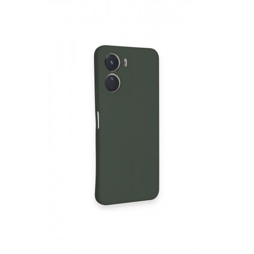 Newface Vivo Y16 Kılıf Nano içi Kadife Silikon - Koyu Yeşil Newface Vivo Y16 Kılıf Nano içi Kadife Silikon - Koyu Yeşil