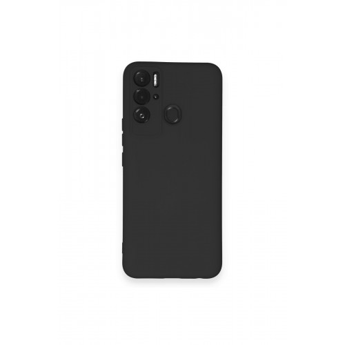Newface Tecno Pova Neo Kılıf Nano içi Kadife Silikon - Siyah Newface Tecno Pova Neo Kılıf Nano içi Kadife Silikon - Siyah