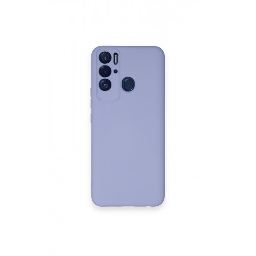 Newface Tecno Pova Neo Kılıf Nano içi Kadife Silikon - Lila Newface Tecno Pova Neo Kılıf Nano içi Kadife Silikon - Lila