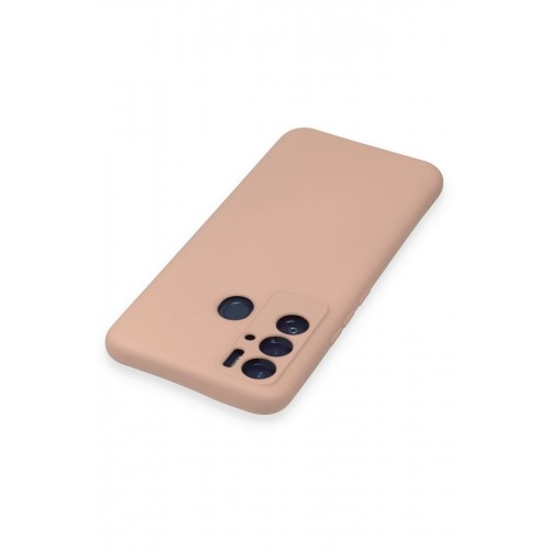 Newface Tecno Pova Neo Kılıf Nano içi Kadife Silikon - Pudra Newface Tecno Pova Neo Kılıf Nano içi Kadife Silikon - Pudra