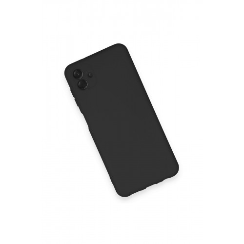 Newface Samsung Galaxy A04 Kılıf Nano içi Kadife Silikon - Siyah Newface Samsung Galaxy A04 Kılıf Nano içi Kadife Silikon - Siyah