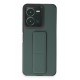 Newface Vivo Y35 Kılıf Mega Standlı Silikon - Yeşil Newface Vivo Y35 Kılıf Mega Standlı Silikon - Yeşil