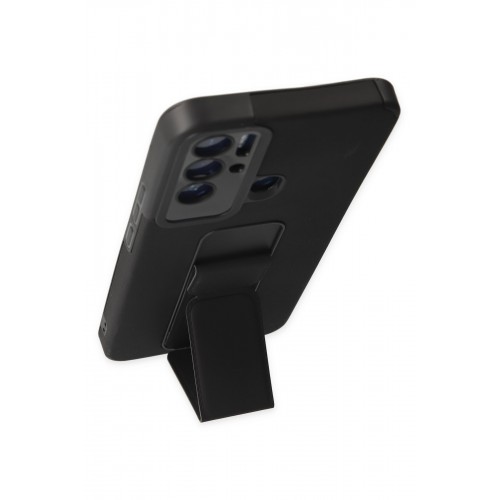 Newface Tecno Pova Neo Kılıf Mega Standlı Silikon - Siyah Newface Tecno Pova Neo Kılıf Mega Standlı Silikon - Siyah