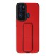 Newface Tecno Pova Neo Kılıf Mega Standlı Silikon - Kırmızı Newface Tecno Pova Neo Kılıf Mega Standlı Silikon - Kırmızı
