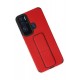 Newface Tecno Pova Neo Kılıf Mega Standlı Silikon - Kırmızı Newface Tecno Pova Neo Kılıf Mega Standlı Silikon - Kırmızı
