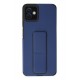 Newface Samsung Galaxy A04 Kılıf Mega Standlı Silikon - Mavi Newface Samsung Galaxy A04 Kılıf Mega Standlı Silikon - Mavi