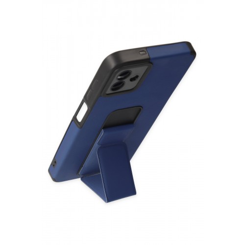Newface Samsung Galaxy A04 Kılıf Mega Standlı Silikon - Mavi Newface Samsung Galaxy A04 Kılıf Mega Standlı Silikon - Mavi