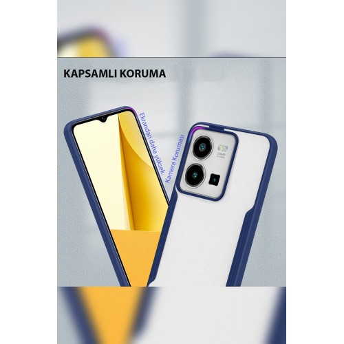 Newface Vivo Y35 Kılıf Platin Silikon - Yeşil Newface Vivo Y35 Kılıf Platin Silikon - Yeşil